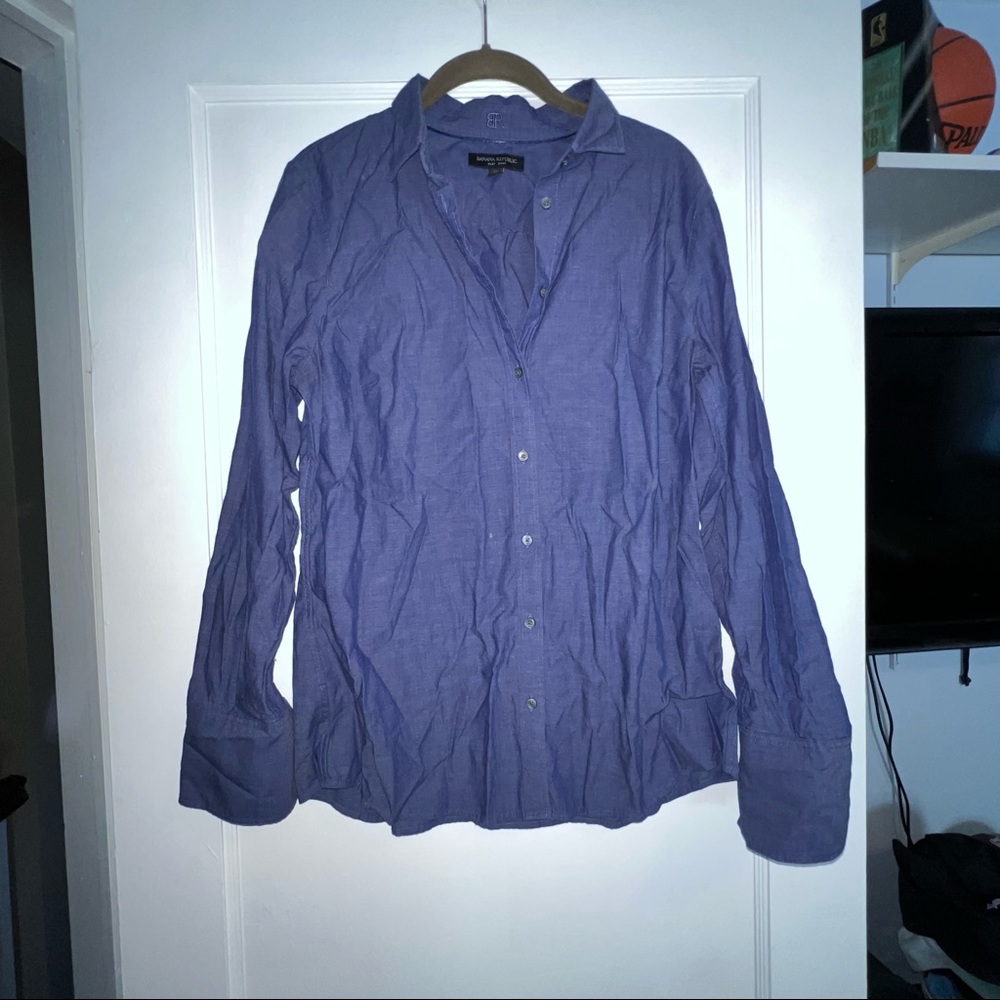 Banana republic fitted button down 12